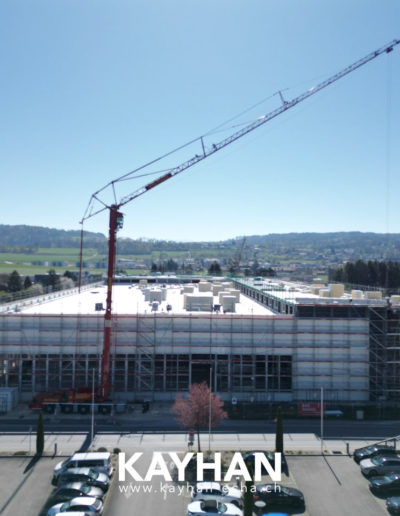 Echafaudages usine WAGO Domdidier