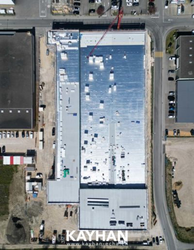 Echafaudages usine WAGO Domdidier