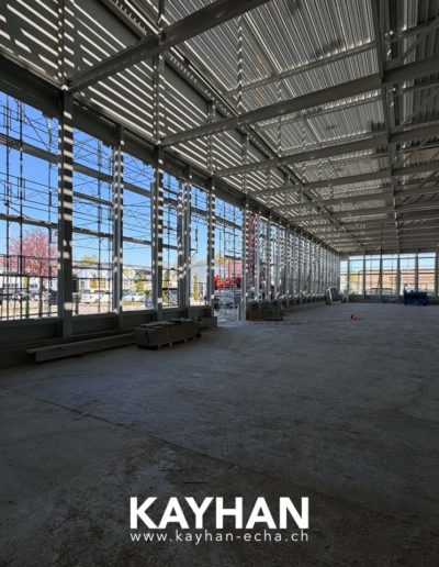 Echafaudages usine WAGO Domdidier