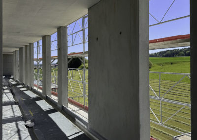 Belfaux chantier la Gotta échafaudages