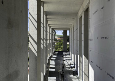 Belfaux chantier la Gotta échafaudages