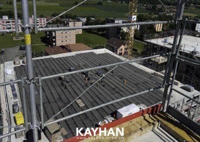 Belfaux chantier la Gotta étanchéité