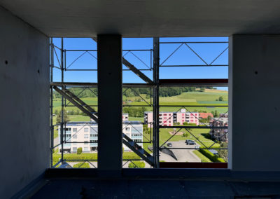 Belfaux quartier La Gotta chantier en construction
