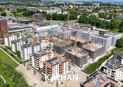 Vue aérienne de Marly MIC Frirbourg