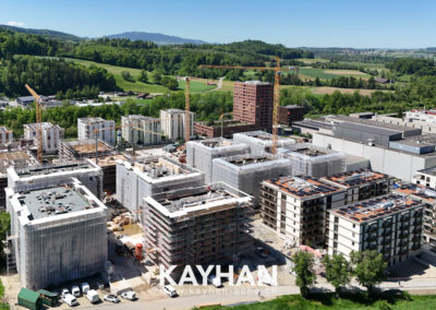 Vue aérienne de Marly Innovation Center