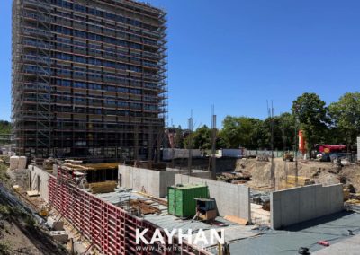Hôtel de MIC en construction
