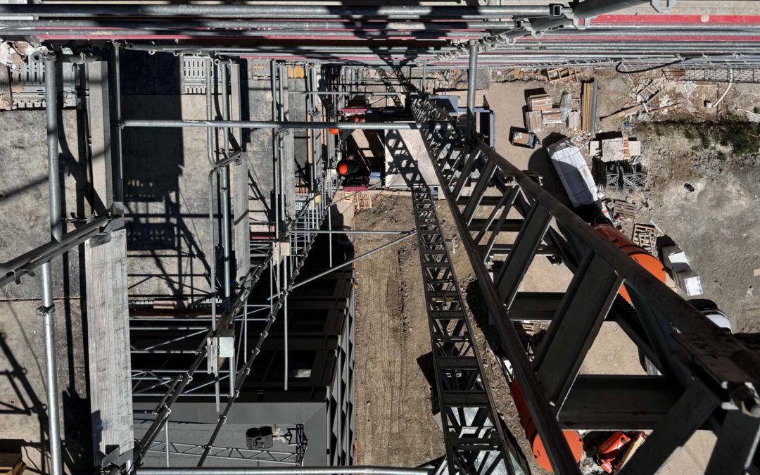 Hôtel Marly Innovation Center Fribourg chantier