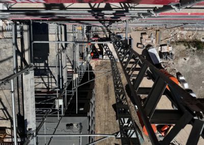Hôtel Marly Innovation Center Fribourg chantier