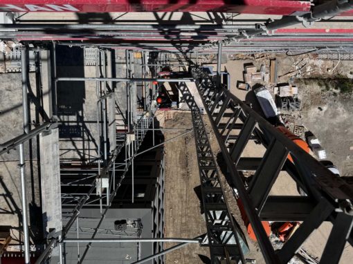 Hôtel Marly Innovation Center Fribourg chantier