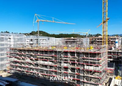 Kayhan échafaudage en travaux à Marly