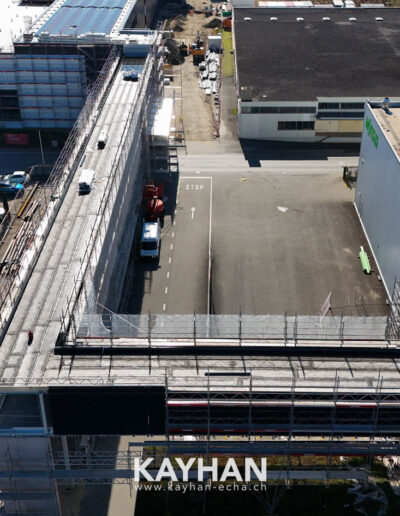 Tunnel parking à Wago Domdidier
