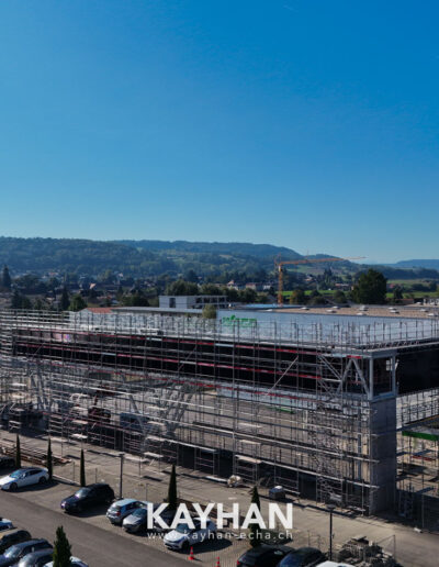 Usine Wago Domdidier en chantier